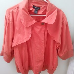 Ashley Stewart short sleeve jacket
